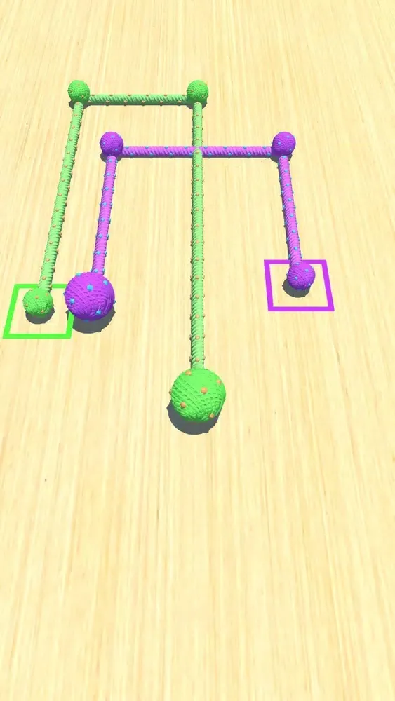 Tangkapan layar Rope Push