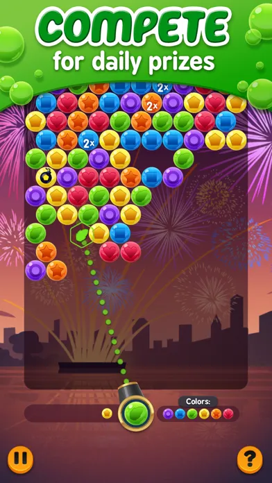 Tangkapan layar Bubble Cube 2: Top Cash Puzzle
