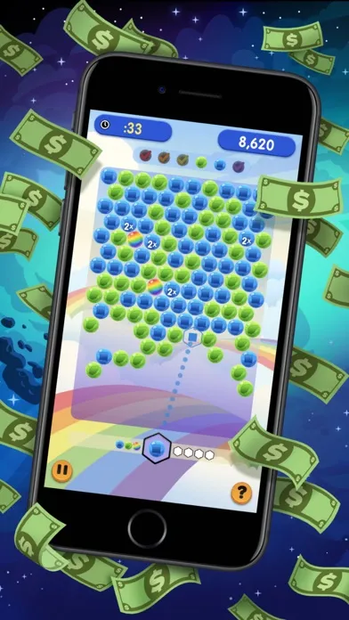 Tangkapan layar Bubble Cube 2: Top Cash Puzzle