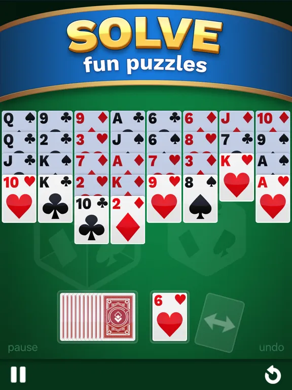 تصاویر Golf Solitaire Cube iPad 