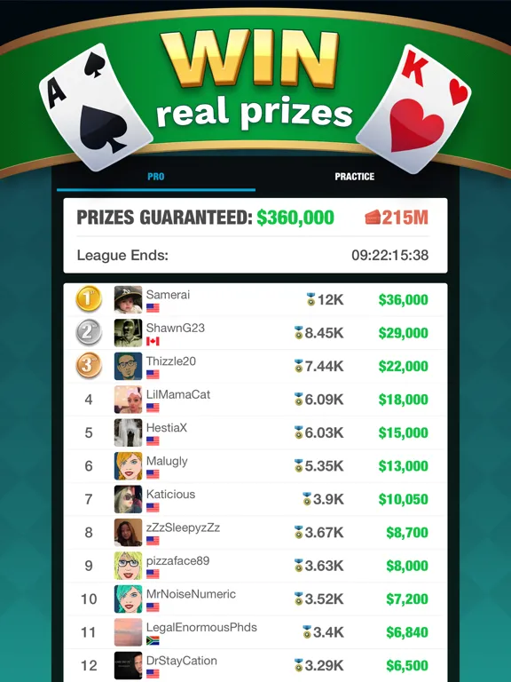 تصاویر Golf Solitaire Cube iPad 