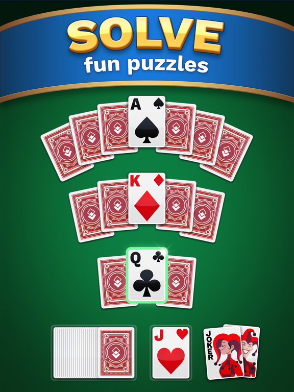 Ảnh chụp màn hình của TriPeaks Solitaire Cube iPad 