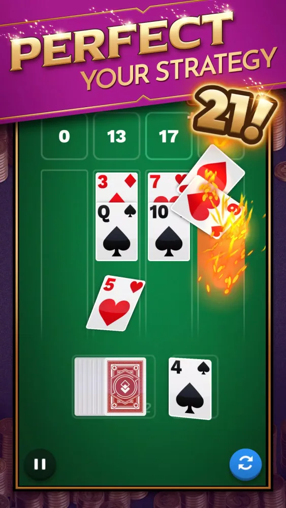 Tangkapan layar 21 Blitz: Single Player