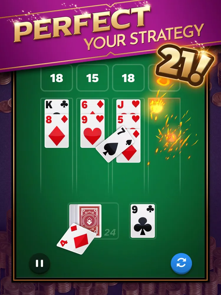Tangkapan layar 21 Blitz: Single Player