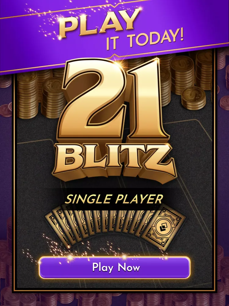 Tangkapan layar 21 Blitz: Single Player