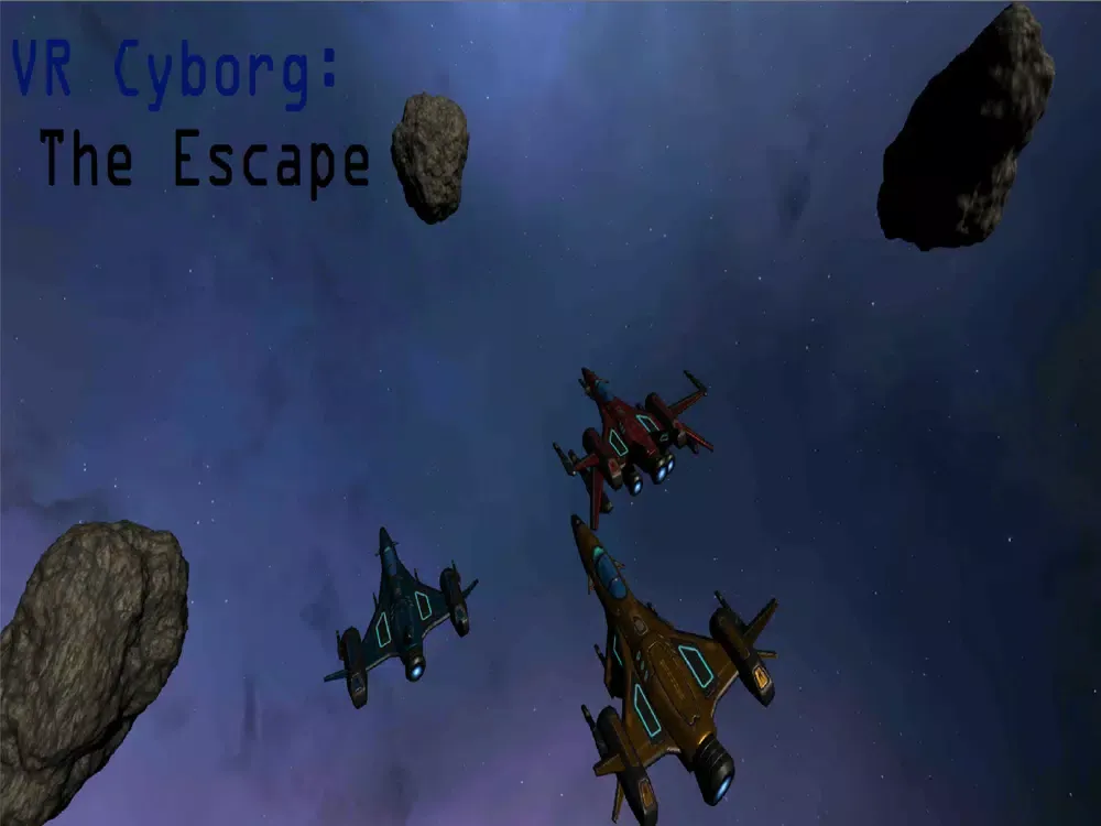 Capturas de tela do VR Cyborg Runner : Escape Lite iPad 