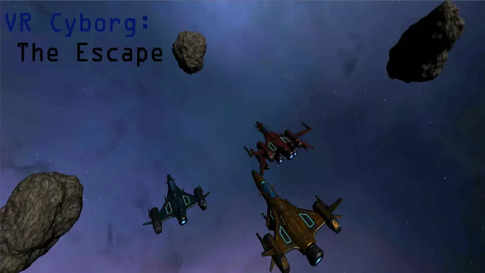 Capturas de tela do VR Cyborg Runner : Escape Lite