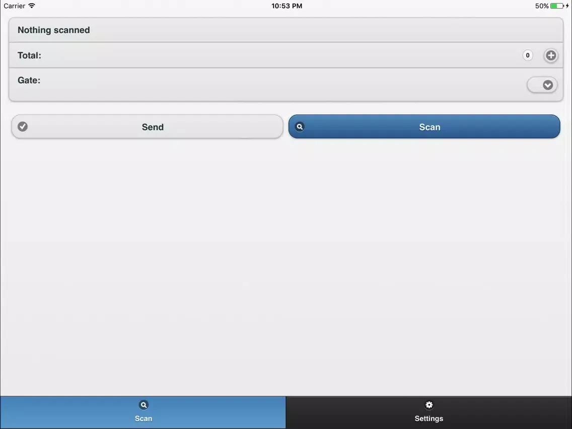 ภาพหน้าจอของ CETT iPad 