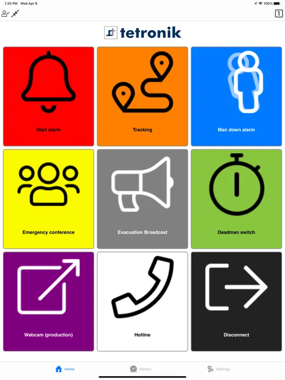DMC - DAKS Mobile Client iPad  Screenshots