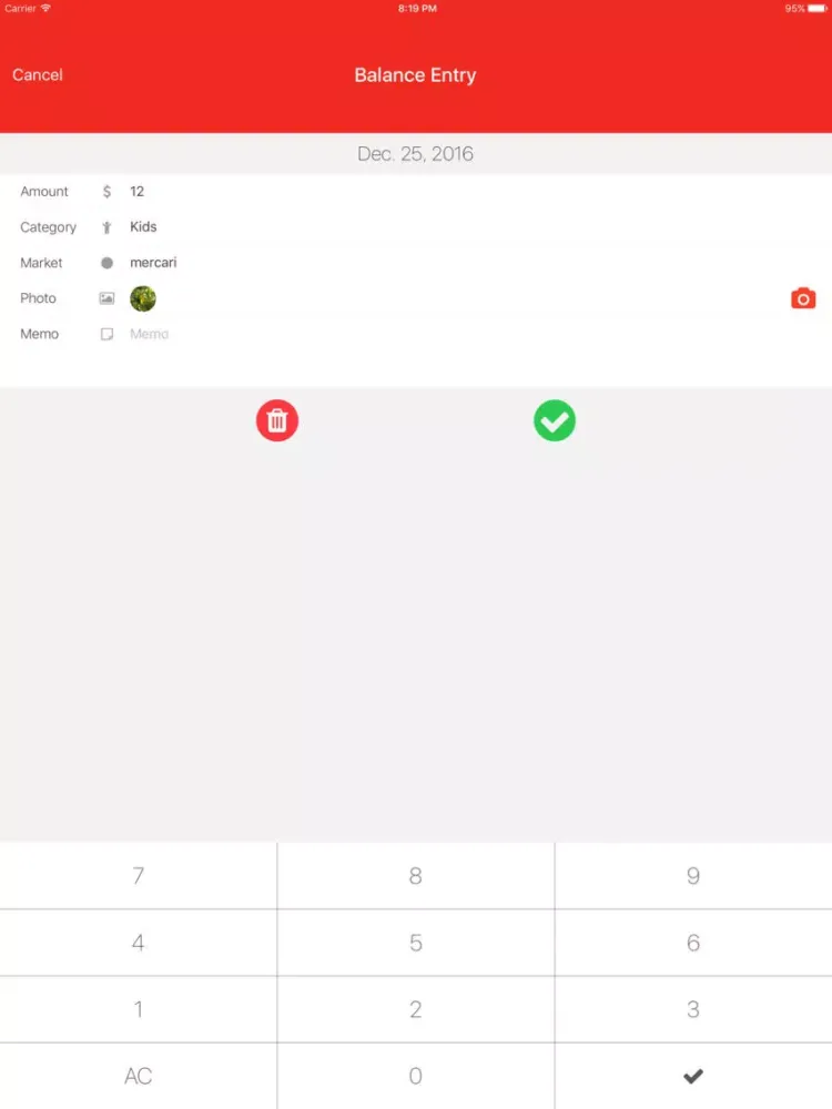 Frimemo: Flea Market Management, Budget iPad  Screenshots