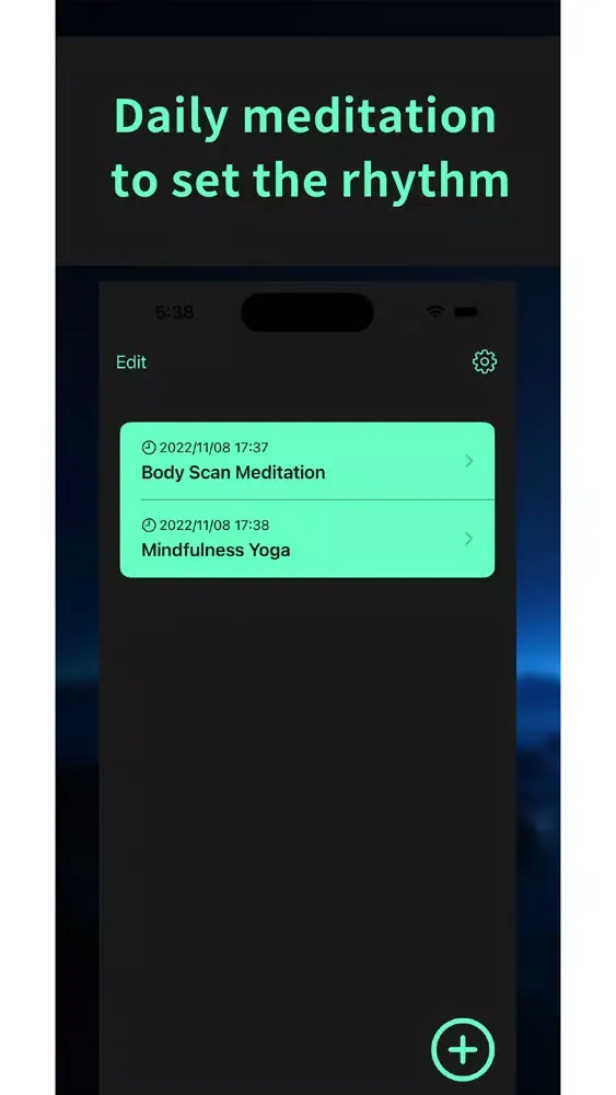 Capturas de pantalla de Meditation timer for daily use