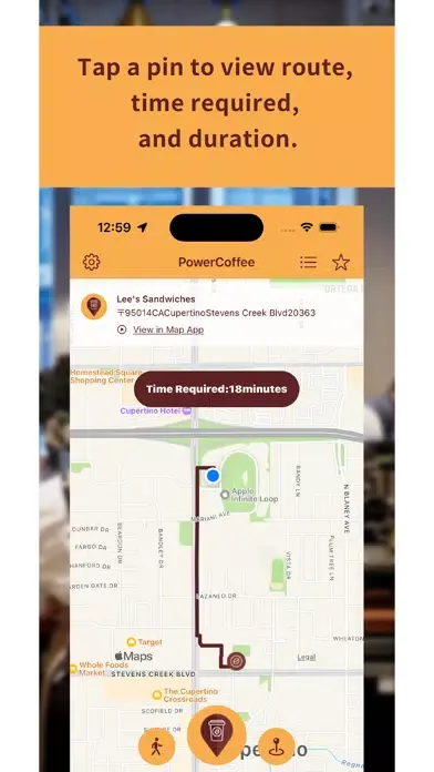 Capturas de tela do PowerCoffee