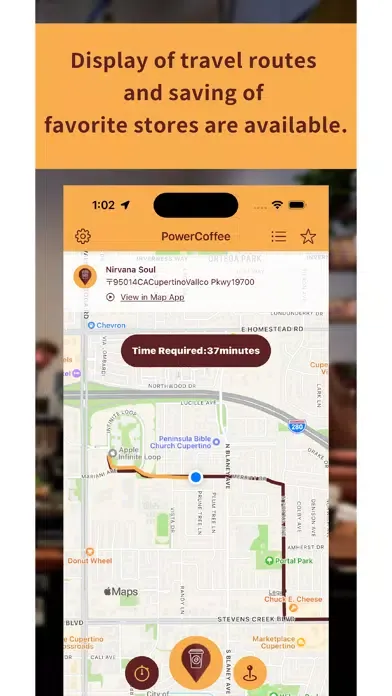 Capturas de tela do PowerCoffee