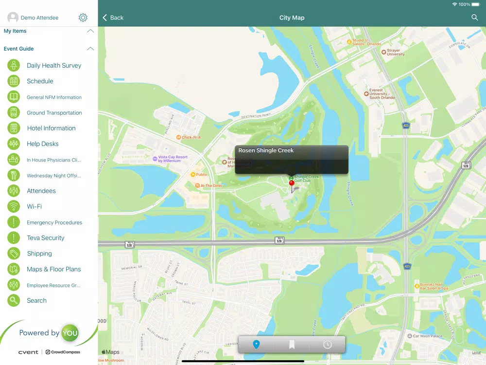 Teva Pharmaceuticals Event App iPad  স্ক্রিনশট
