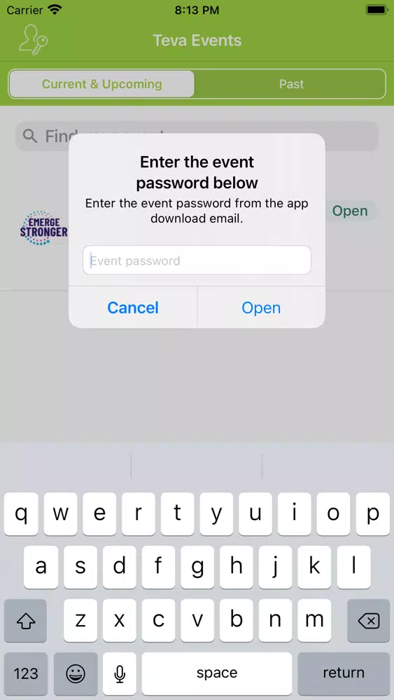 Teva Pharmaceuticals Event App স্ক্রিনশট
