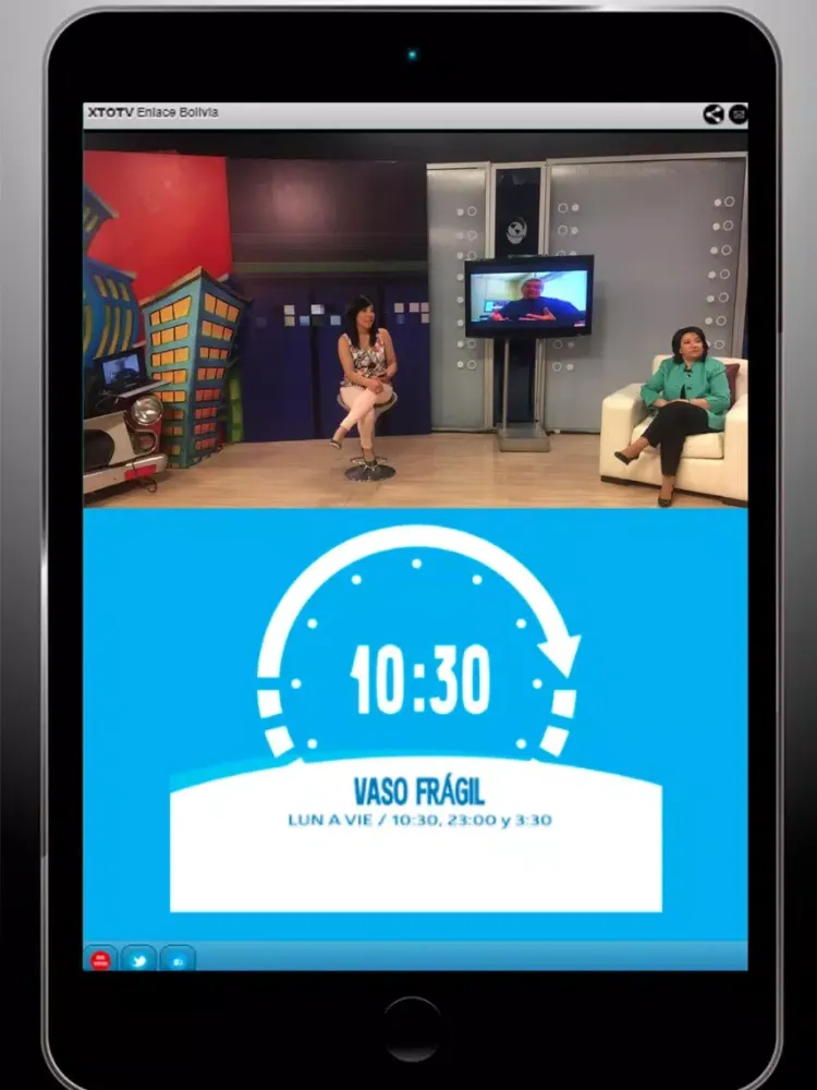 XTOTV Enlace Bolivia iPad 應用截圖