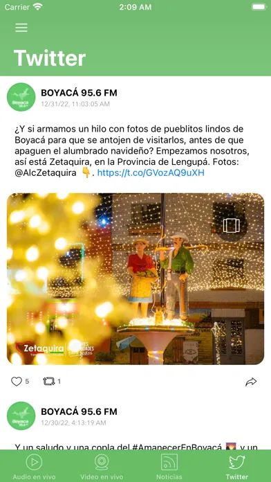 Boyacá 95.6 FM應用截圖