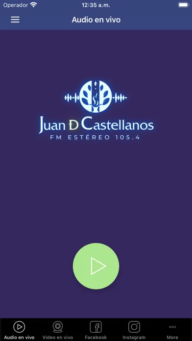 Capturas de pantalla de 105.4 FM Juan de Castellanos
