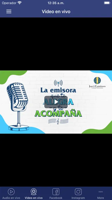 Capturas de pantalla de 105.4 FM Juan de Castellanos