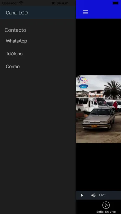 Capturas de tela do Canal LCD