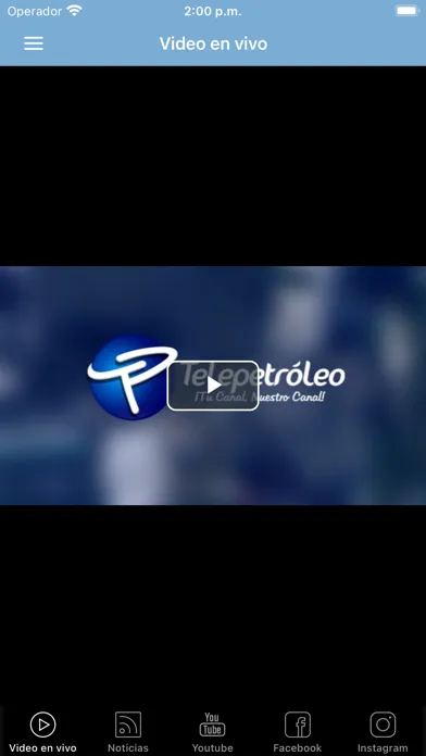 Tangkapan layar Telepetróleo