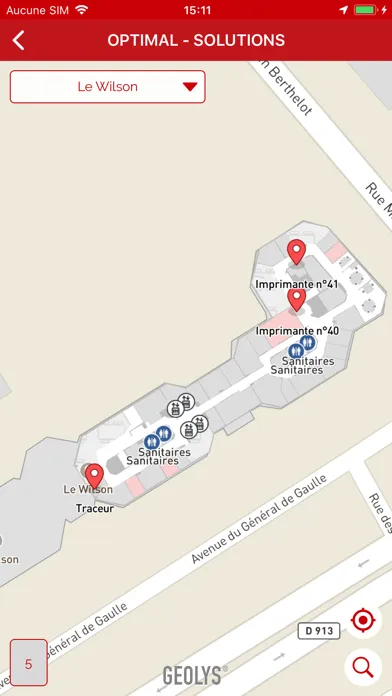 Dalkia Smart Building Screenshots
