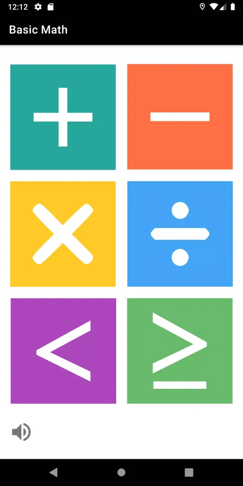Basic Math Screenshots