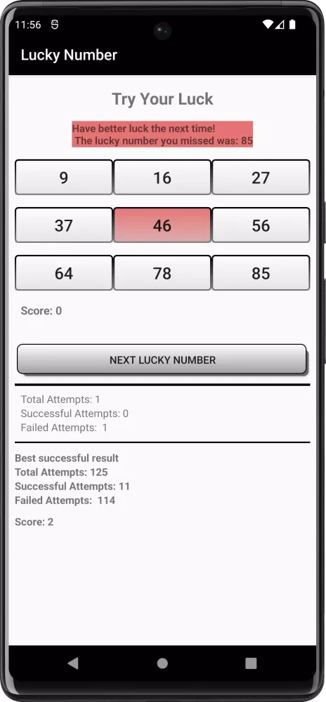 Lucky Number স্ক্রিনশট