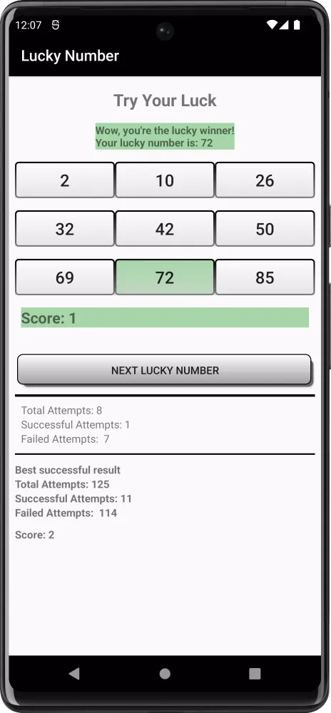 Lucky Number স্ক্রিনশট