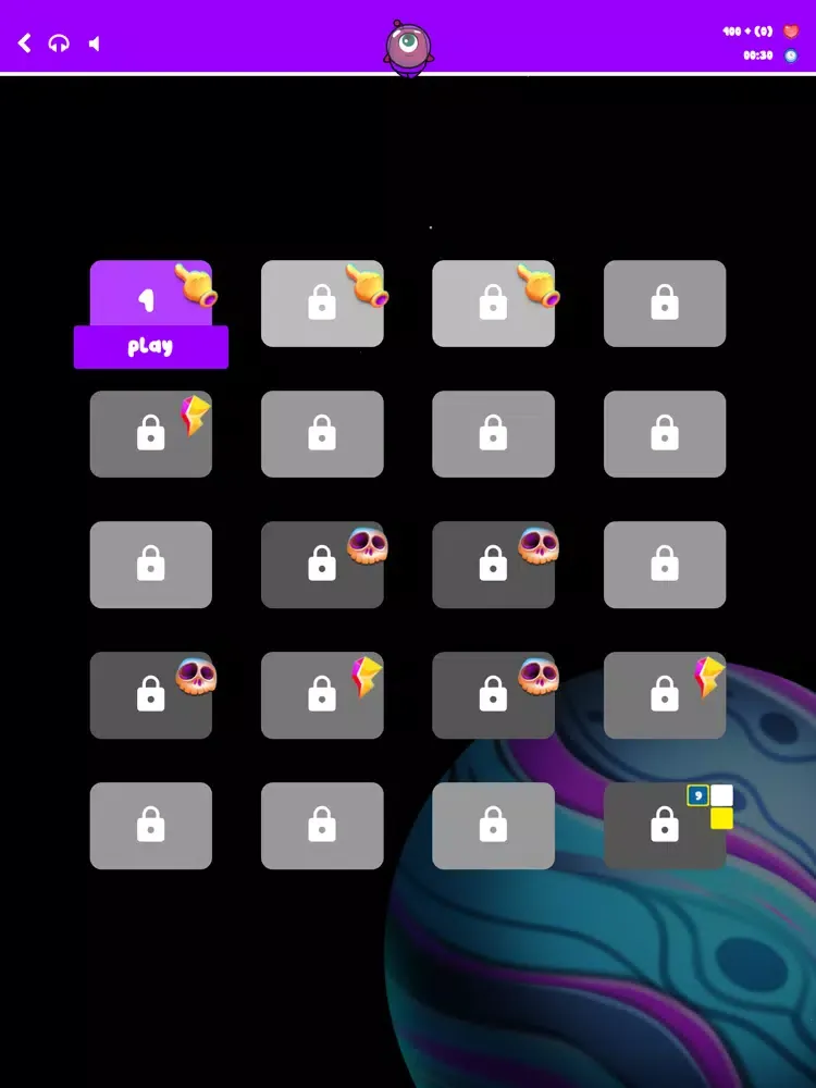 Ảnh chụp màn hình của Sudoku Planets iPad 