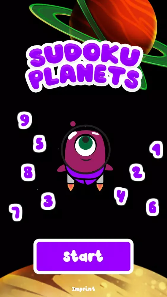 Ảnh chụp màn hình của Sudoku Planets