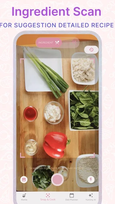 Captures d'écran de ChefBot - CookSnap AI
