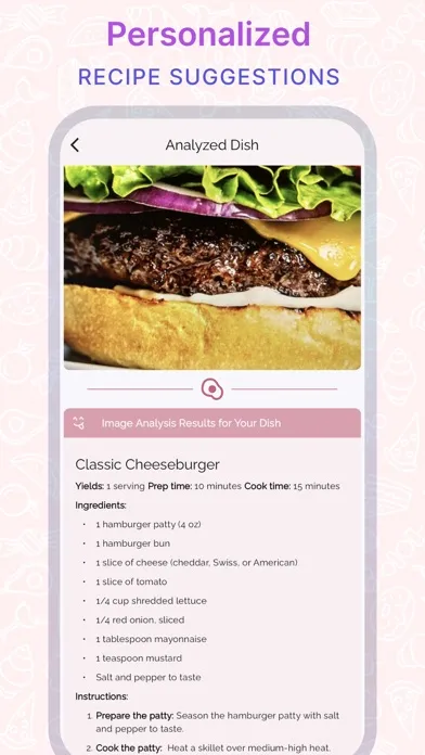 Captures d'écran de ChefBot - CookSnap AI