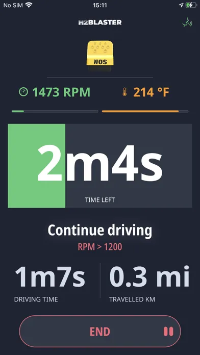 ภาพหน้าจอของ H2Blaster - Test Drive App