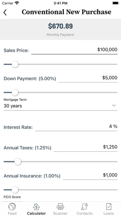 Capturas de pantalla de Texas Farm Credit Application
