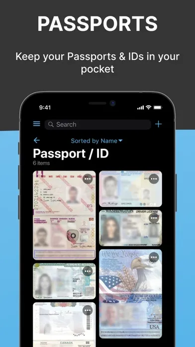 Secure X- Data Vault & Wallet スクリーンショット