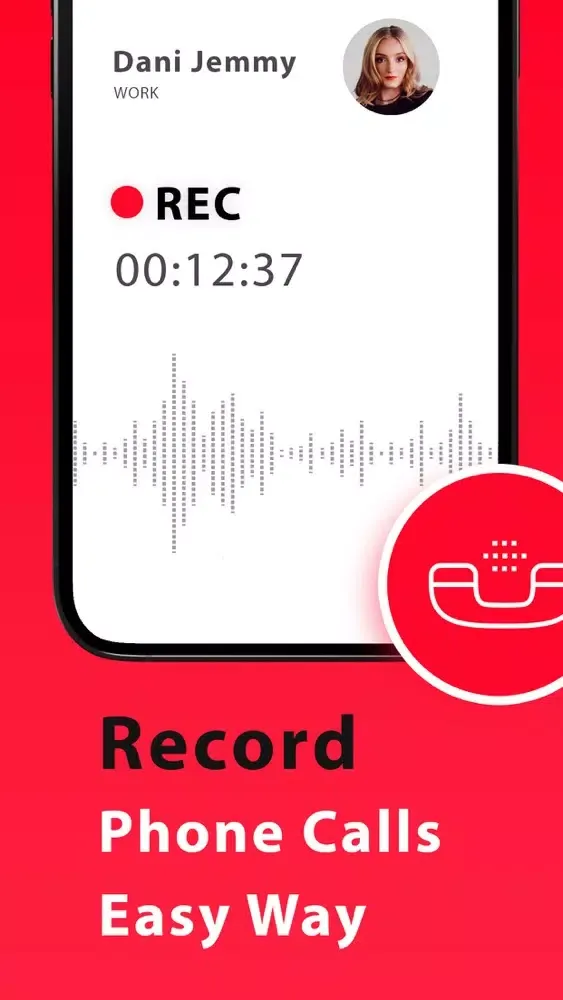 Tangkapan skrin Call Recorder Plus Automatic