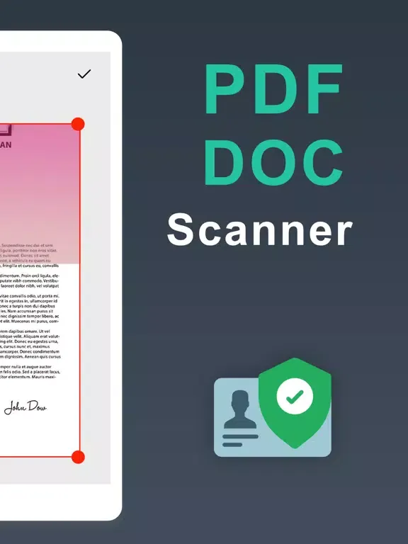 تصاویر Cam Scan - PDF Scanner & Files iPad 