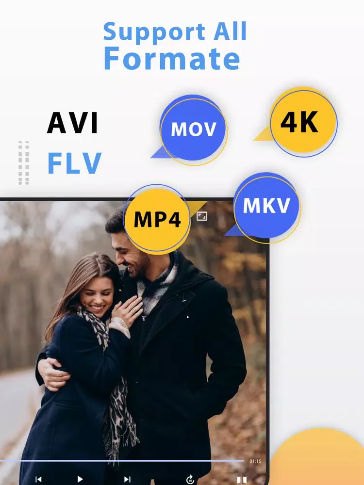 Max Video Player Media Player iPad  スクリーンショット
