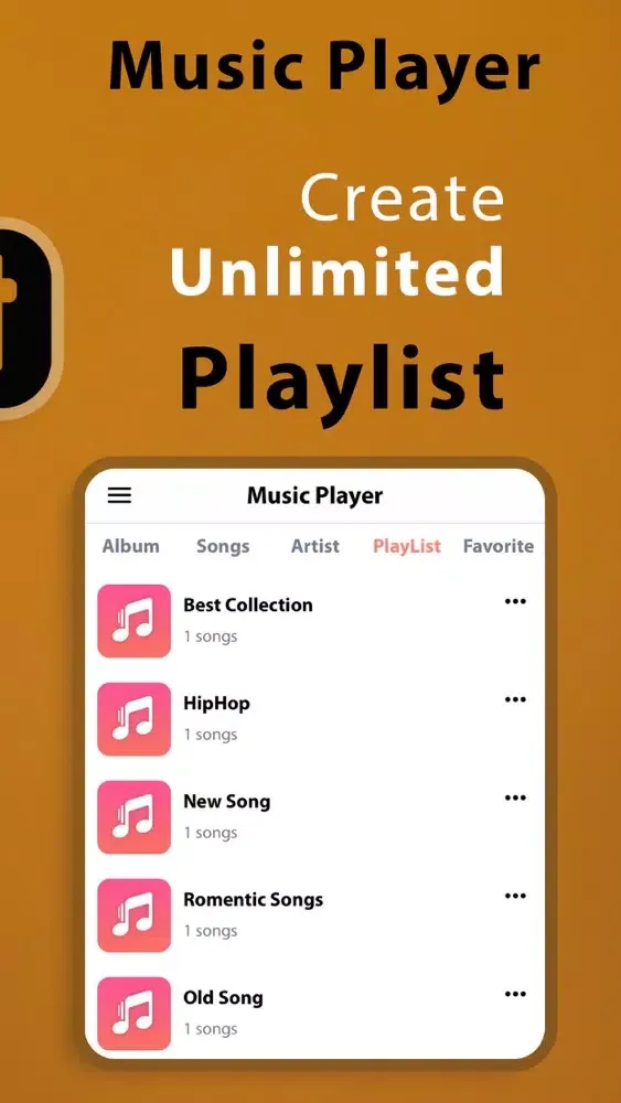 Zrzuty ekranu Music Player - Play Music