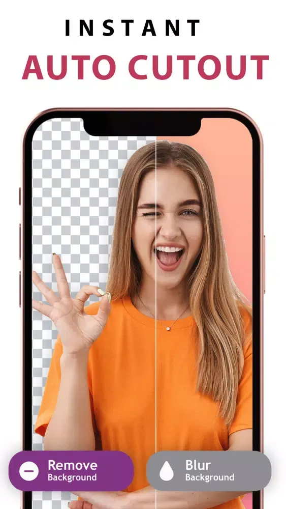 ภาพหน้าจอของ Background Remover - Magic Cut