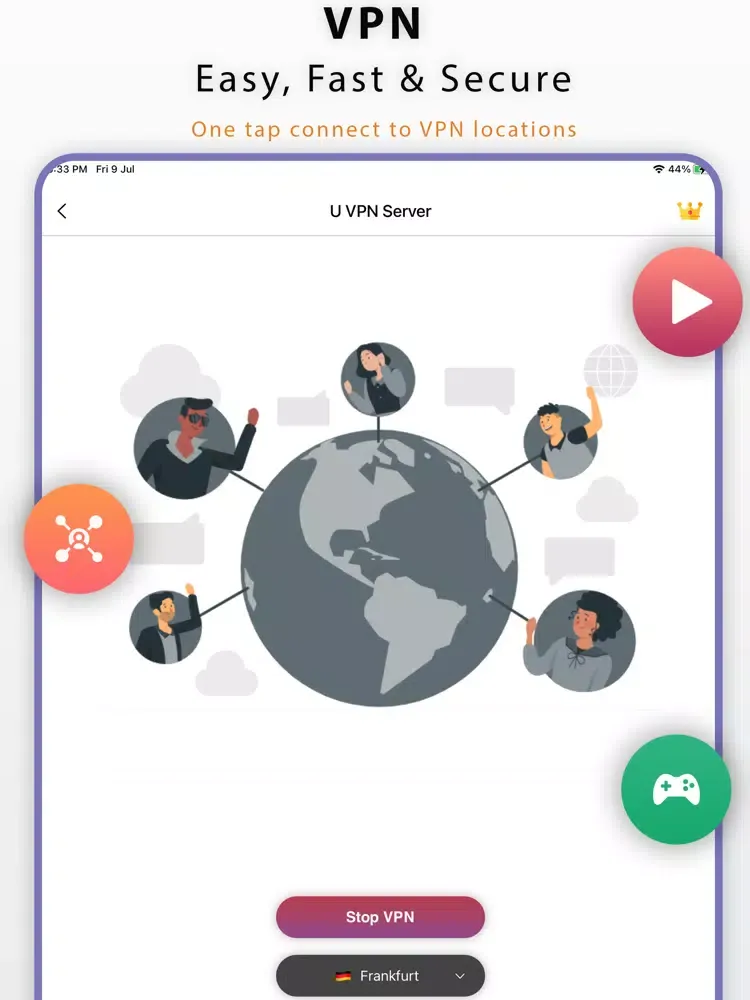 تصاویر U Browser - Fast Media Browser iPad 
