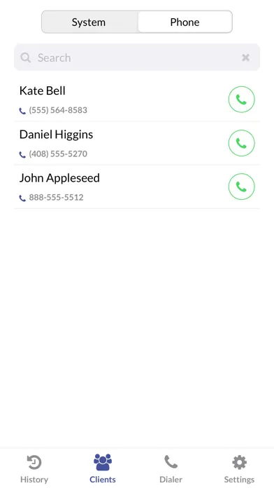 Zrzuty ekranu NirmalBang Dialer