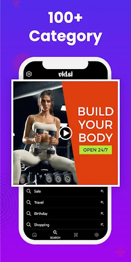 Capturas de pantalla de Vidsi: Promo Video Maker