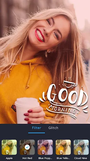 Tangkapan layar TextArt - Add Text To Photo