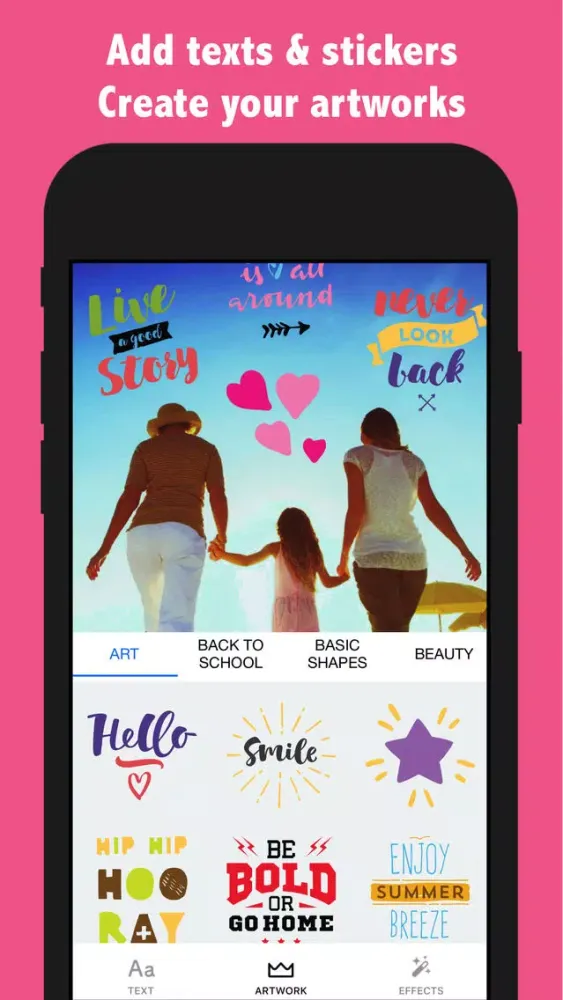 TEXTY - Text On Photo Pro Screenshots