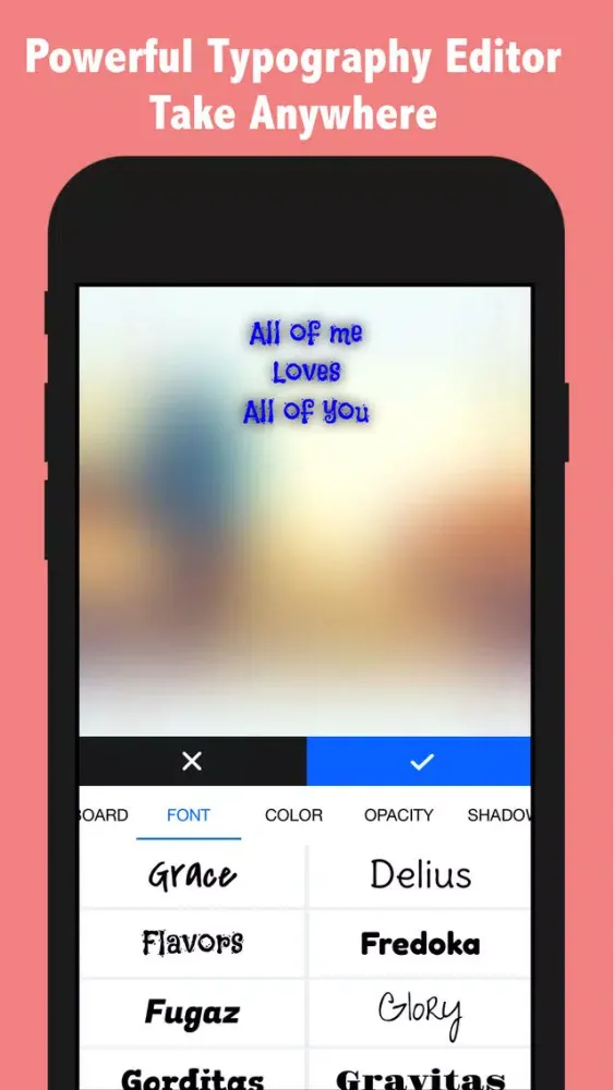 TEXTY - Text On Photo Pro Screenshots