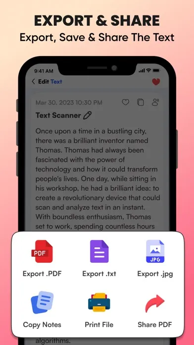 Text Scanner: OCR & Converter Ekran Görüntüleri