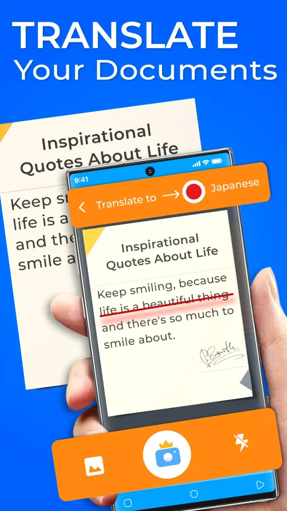 Translate Photo Translator App Screenshots