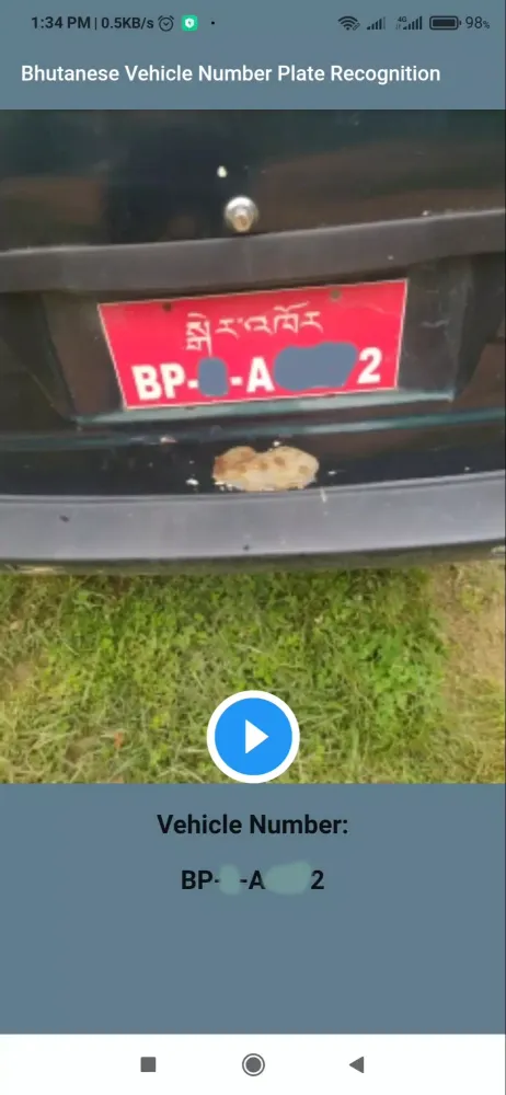 Vehicle Number Plate Recogniti Screenshots